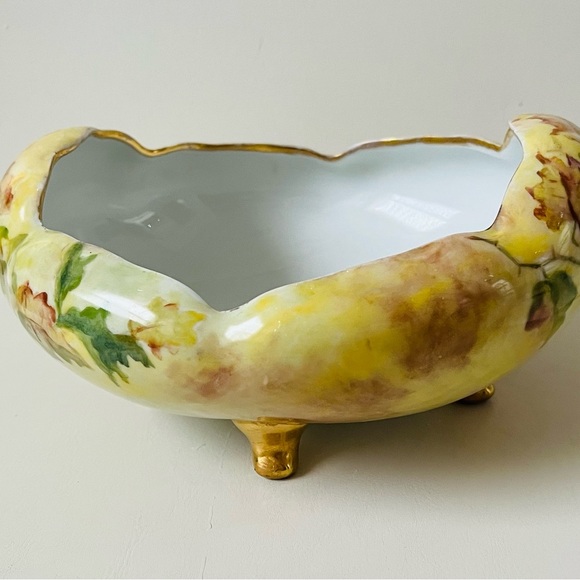 Vintage Footed Bowl OAEG Royal Austria - Picture 12 of 14